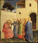 Fra Angelico The Naming of the Baptist Sweden oil painting artist